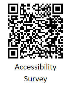 QR code for the Accessibility Survey