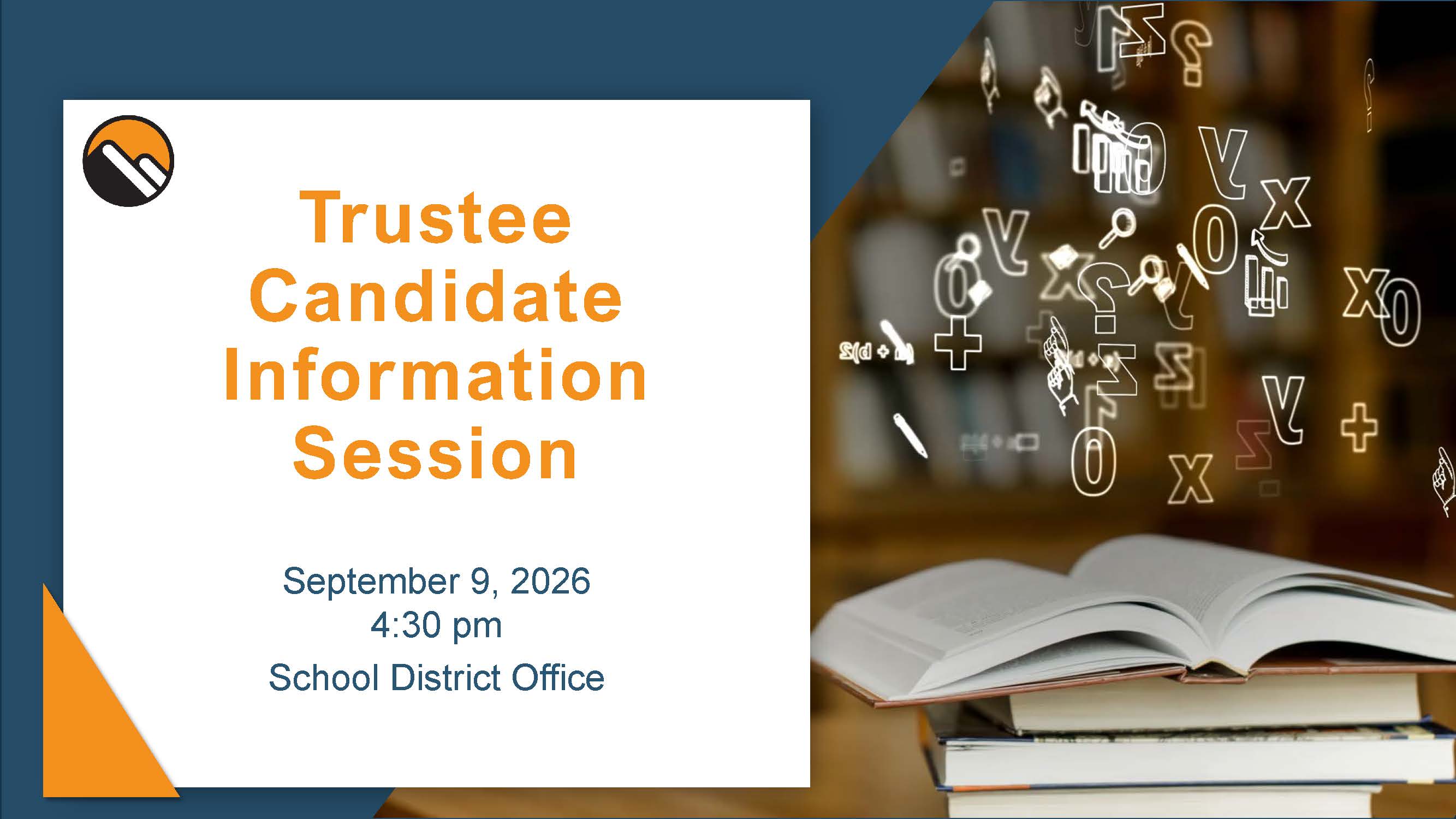 Candidate Info Session presentation titlepage