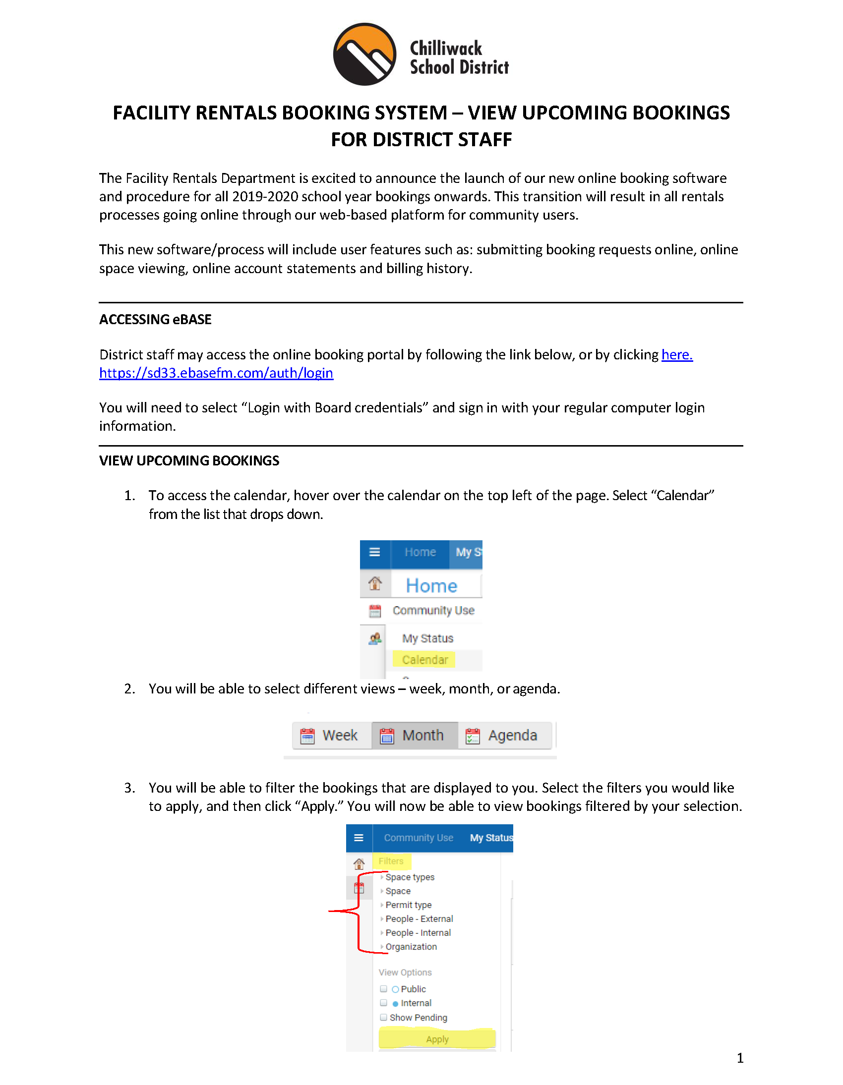 eBASE guide